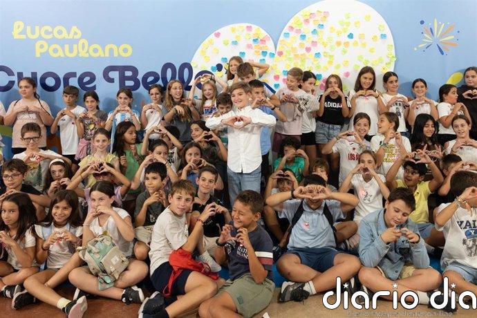 Lucas Paulano graba la versión sinfónica de su canción para Eurovisión Junior con la Orquesta de RTVE