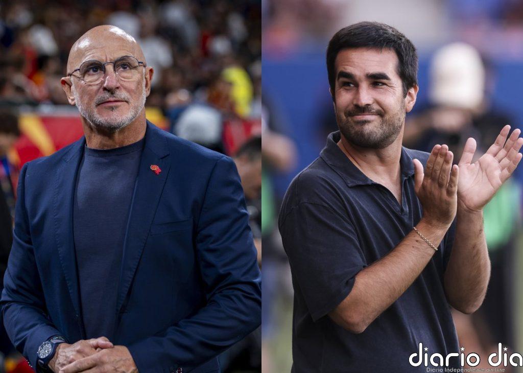 Luis de la Fuente y Pere Romeu, ganadores del Trofeo Johan Cruyff del Balón de Oro