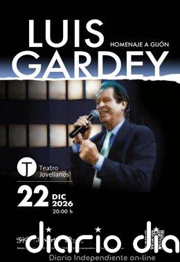 Luis Gardey actuará por primera vez en el Teatro Jovellanos el próximo 22 de diciembre