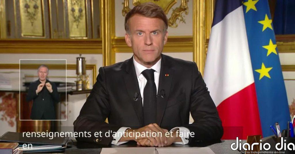 Macron culpa a "rebeldes salidos de grupos de ultraizquierda" de la "violencia extrema en nuestras ciudades"