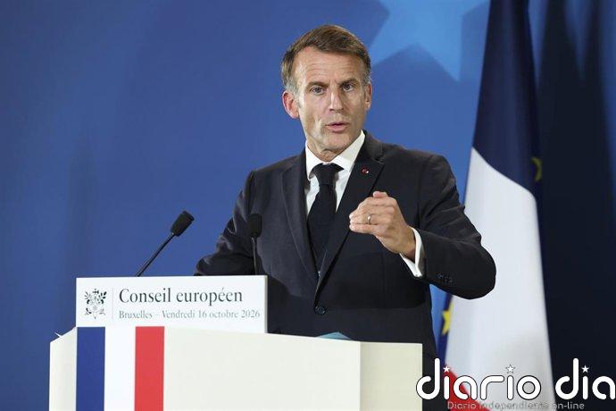 Macron pide a la UE solidaridad con España tras el "ataque informativo" sufrido durante la crisis de Ceuta