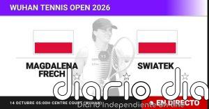 Magdalena Frech - Iga Swiatek, en directo hoy: sigue el partido de Wuhan Tennis Open