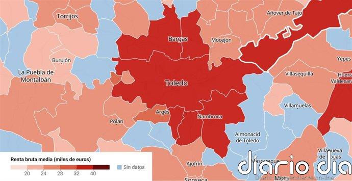 MAPA | ¿Cuáles son los municipios más ricos de España y los más pobres? Consulta tu municipio