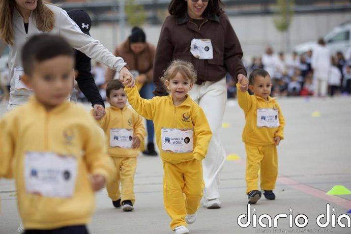 Más de 3.500 niños de Asturias corren este viernes contra la leucemia infantil