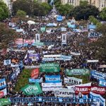 Más de una treintena de personas detenidas en protestas universitarias en Buenos Aires