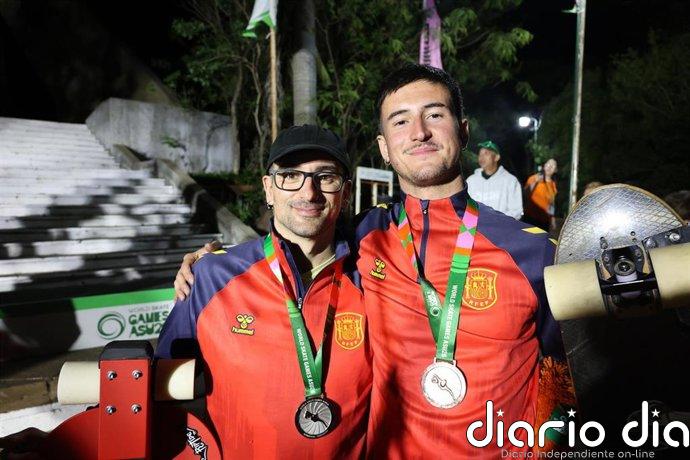 Mikel Echegaray y Alberto Forés suman una plata y un bronce para España en los World Skate Games