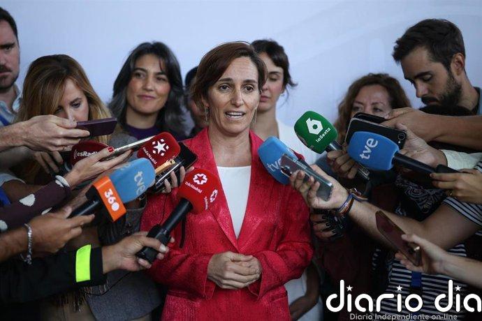 Mónica García, sobre ser candidata: "Estoy dispuesta a lo que sea necesario para frenar a la ultraderecha"