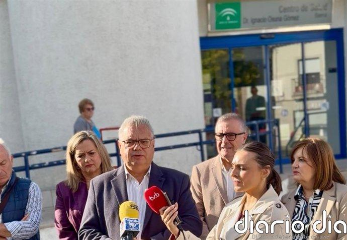 Morales (PSOE) critica que la Junta deje a Baena (Córdoba) durante horas "con la mitad de sus recursos de urgencias"