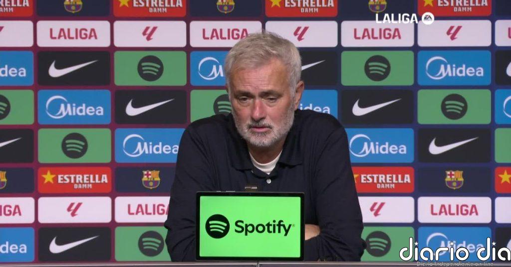 Mourinho: “El grupo es fuerte internamente, es un grupo bonito para trabajar con él”