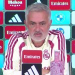 Mourinho sobre Vini: "Si soy yo en su lugar, probablemente no estaría aquí"