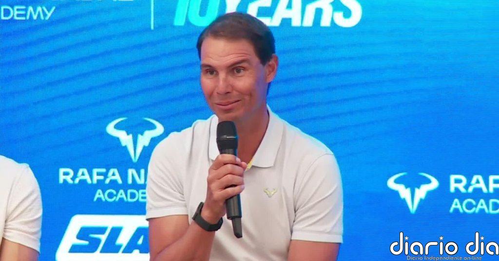 Nadal: “En los últimos dos años, había tocado la raqueta cuatro veces”