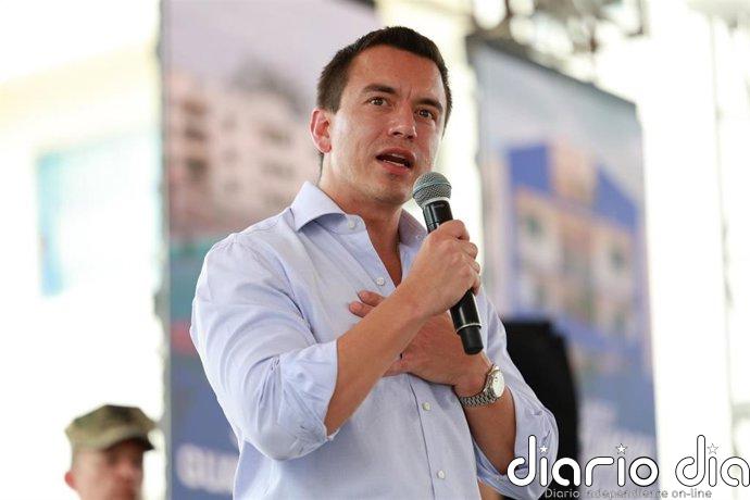 Noboa asegura que hay "indicios" que vinculan a Luisa González con el crimen organizado de Ecuador