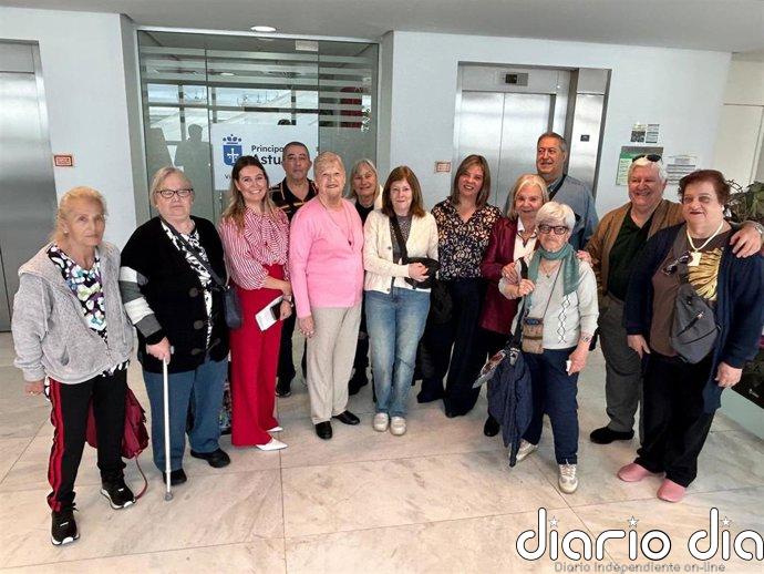 Nueve asturianos emigrados a Argentina, Brasil y Uruguay regresan a Asturias con el programa 'Añoranza'