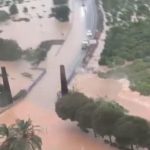 Oliva afronta una situación crítica como consecuencia del paso de la Dana Adam por la Comunidad Valenciana