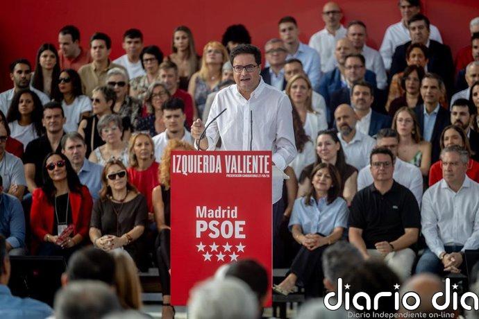 Óscar López (PSOE) tacha de "espeluznante" las "mofas" del PP a la acampada en Sol: "Lo tienen que pagar en las urnas"