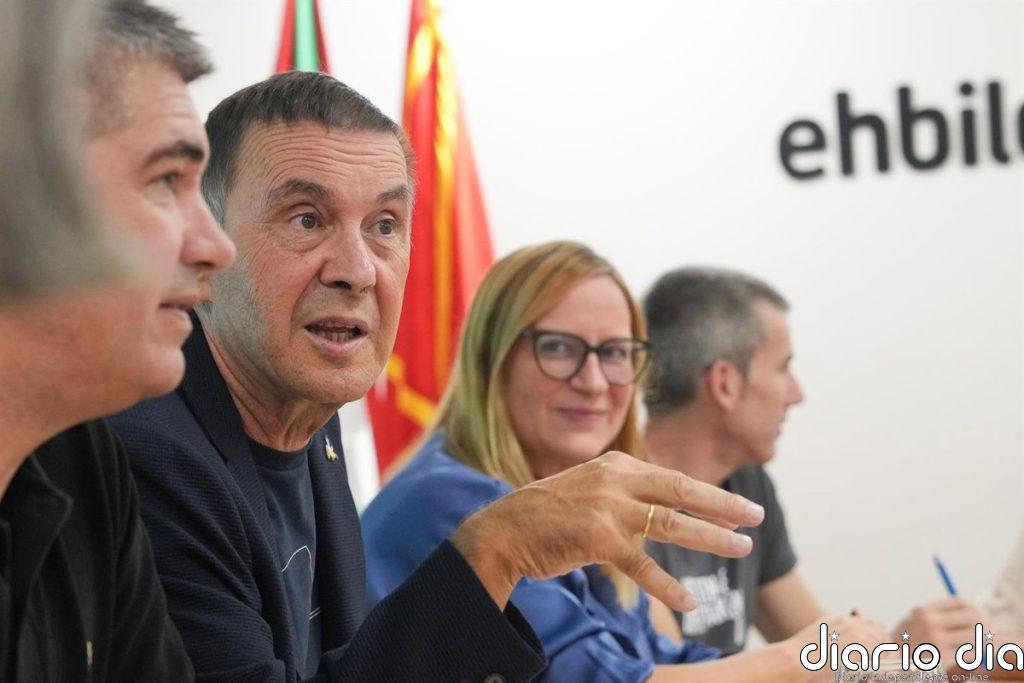 Otegi asegura que "no existe la más mínima posibilidad" de que tiempos pasados de violencia de ETA puedan volver