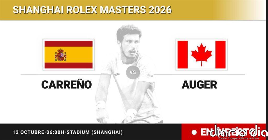 Pablo Carreno Busta - Felix Auger-Aliassime, en directo hoy: sigue el partido de Shanghai Rolex Masters