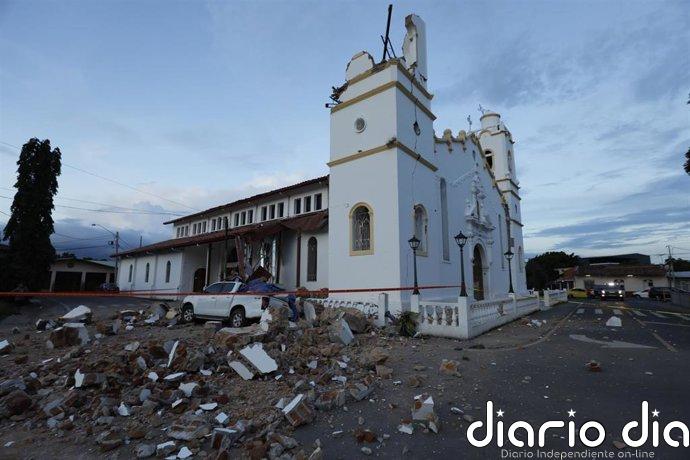Panamá informa de daños en 188 escuelas, así como en viviendas, hospitales e iglesias por el terremoto