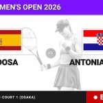 Paula Badosa - Antonia Ruzic, en directo hoy: sigue el partido de Japan Women's Open