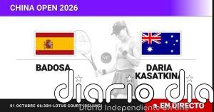 Paula Badosa - Daria Kasatkina, en directo hoy: sigue el partido de China Open