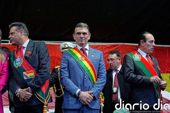 Paz carga contra las movilizaciones 'evistas' y les acusa de buscar el "enfrentamiento" y los "bloqueos" en Bolivia