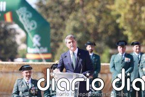 Pedro Fernández valora el papel de la Guardia Civil en la protección de derechos y libertades en el día de su patrona