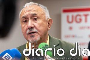 Pepe Álvarez (UGT) lamenta la muerte de Maricarmen por la "crueldad" de un sistema que "la dejó en la calle"