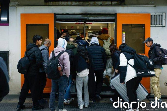 Playà (Rodalies) asegura que los servicios mínimos de la huelga funcionan con "relativa" normalidad