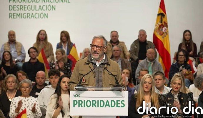 Pollán remarca la justicia como un "eje irrenunciable" de Vox ante el Gobierno "mafioso" y "corrupto" de Sánchez