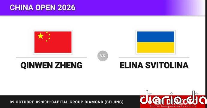 Qinwen Zheng - Elina Svitolina, en directo hoy: sigue el partido de China Open