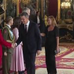 Recepción en el Palacio Real con 1.000 invitados