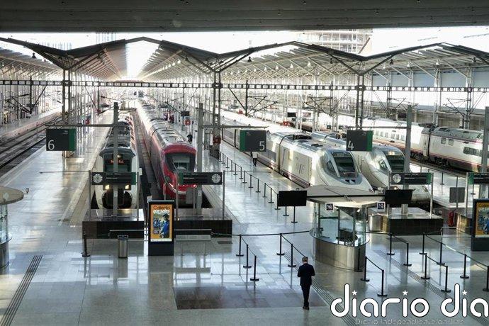 Renfe cifra en un 26,6% el seguimiento de la huelga de maquinistas de hoy
