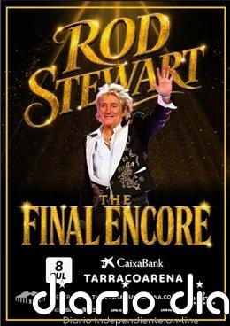 Rod Stewart actuará en Tarragona en julio de 2027 en su gira de despedida