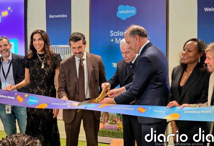 Salesforce anuncia una inversión de 1.000 millones en España en la inauguración de su nueva sede en Madrid