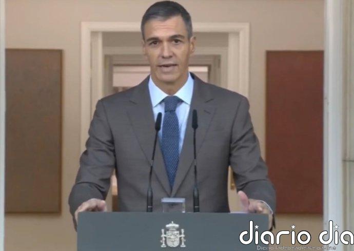 Sánchez anuncia elecciones anticipadas el 29 de noviembre
