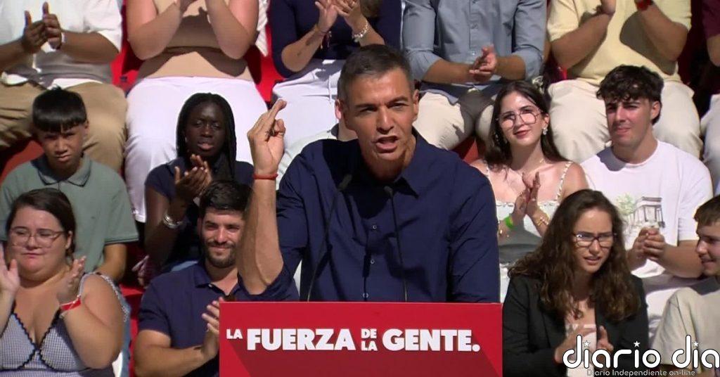 Sánchez arranca la precampaña reivindicando la figura de Maricarmen