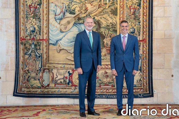 Sánchez informó por teléfono el domingo por la tarde a Felipe VI de su decisión de adelantar las elecciones