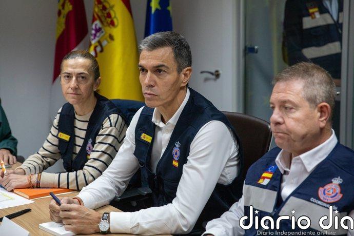 Sánchez, Marlaska y Puente participan este jueves junto a Page en la reunión del Cecopi en Toledo
