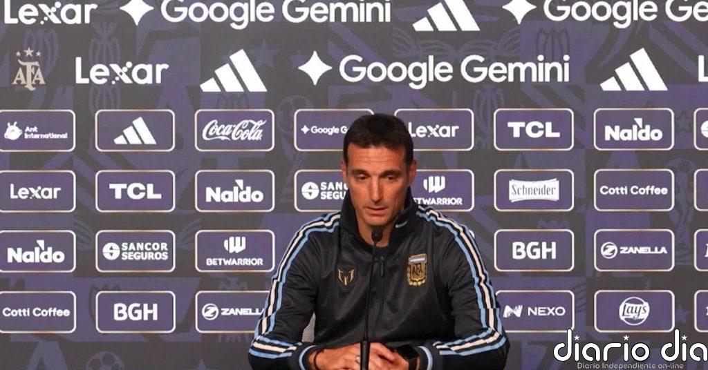 Scaloni, en la despedida de Messi: “Fue un sueño haberlo dirigido”