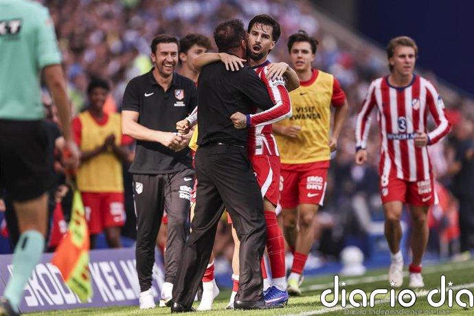 Simeone: "Baena ve el fútbol diferente a los demás"