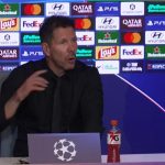 Simeone: “El equipo intentó siempre buscar más”