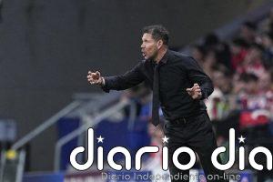 Simeone: "Hasta la expulsión, el partido estaba controlado"