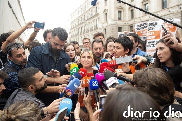 Sindicato de Inquilinas dice que la acampada "ya no les necesita" y seguirán apoyándola pero "menos presentes"
