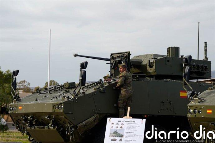 Tres nuevos blindados 8x8 Dragón del Ejército de Tierra se exhibirán en el desfile del 12 de octubre por primera vez