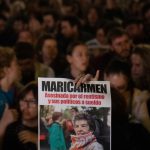 Tristeza y conmoción en la acampada en Sol, que despide a Maricarmen: "No vamos a parar, vamos a seguir"