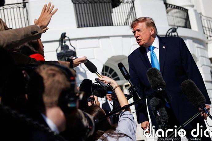 Trump elogia a María Corina Machado ante su intención de volver a Venezuela y confía en que "todo saldrá bien"