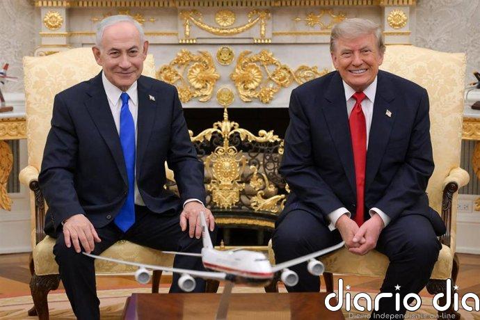 Trump se atribuye la "remontada" de Netanyahu en las elecciones de Israel