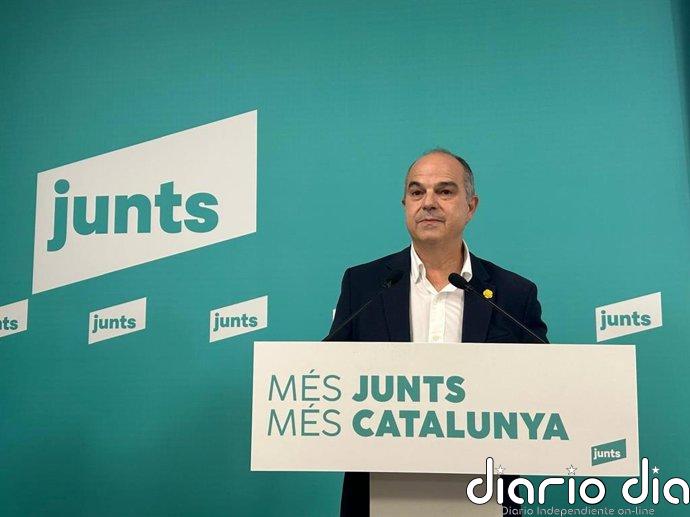 Turull (Junts) ve en la decisión del TC una "victoria del independentismo" y de Puigdemont
