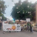 Un centenar de personas se manifiestan por Palma para reclamar el cambio de las calesas de caballos por unas eléctricas
