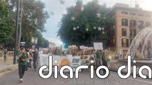 Un centenar de personas se manifiestan por Palma para reclamar el cambio de las calesas de caballos por unas eléctricas